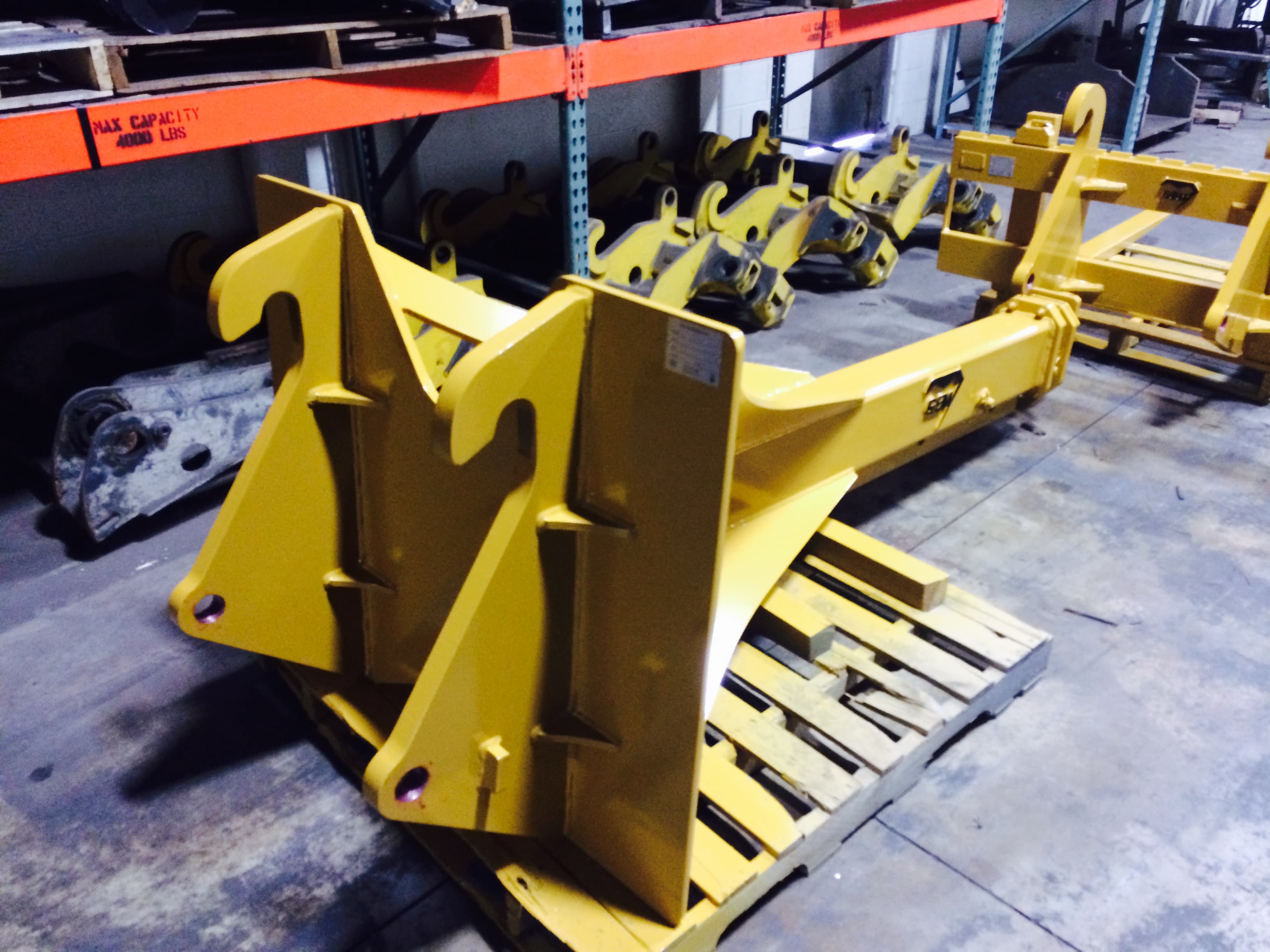 Wheel Loader Specialty Attachment Extendable Booms GEM Attachments